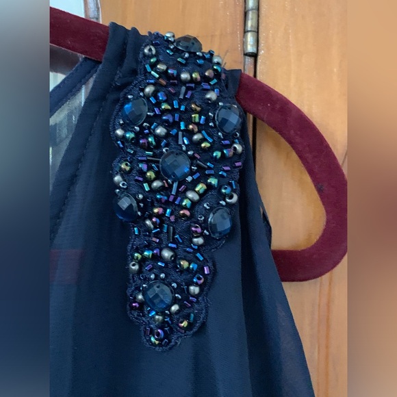 NWT Formal Catherine’s Dress. Dark blue Fancy cocktail party or wedding dress. - Picture 4 of 7